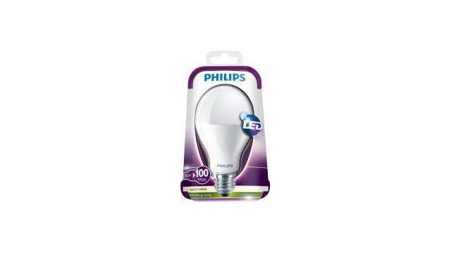 Philips ledlamp 15w (100w) e27 warmwit