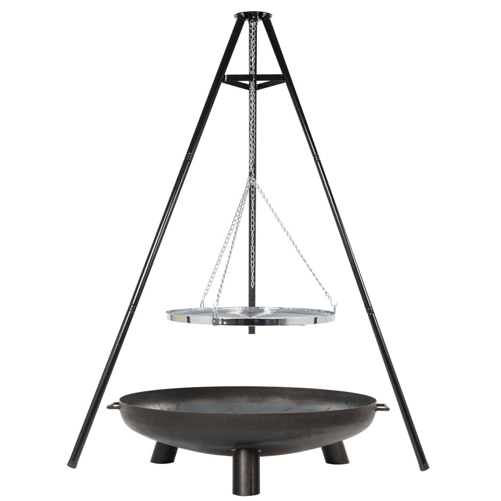 Redfire driepootbarbecue zwart 172 cm bbq statief