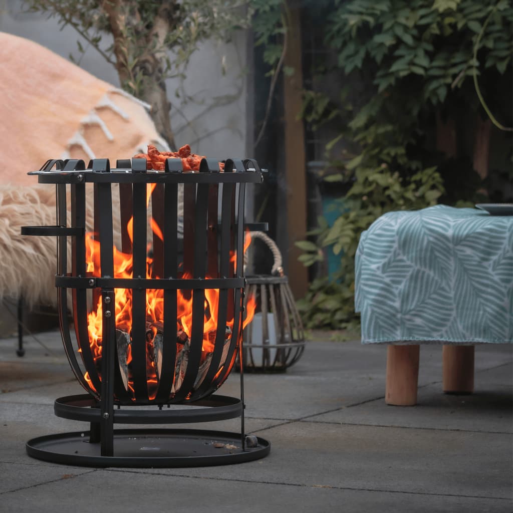 Redfire vuurkorf dallas staal zwart