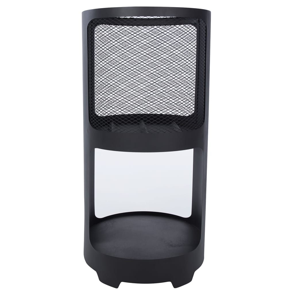 Redfire vuurplaats buffalo 44x90cm staal matzwart