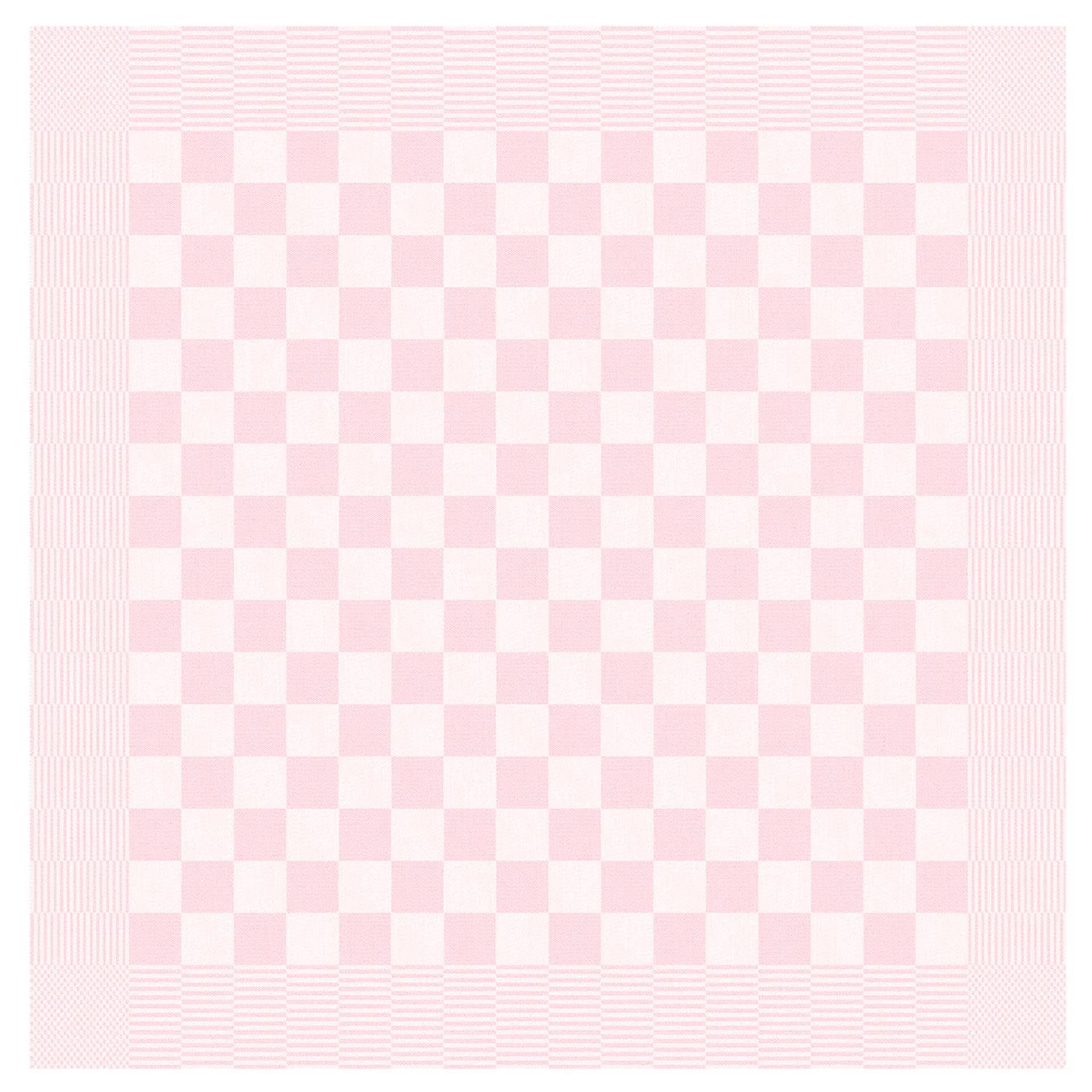 Ddddd theedoek barbecue 65x65 pastelroze