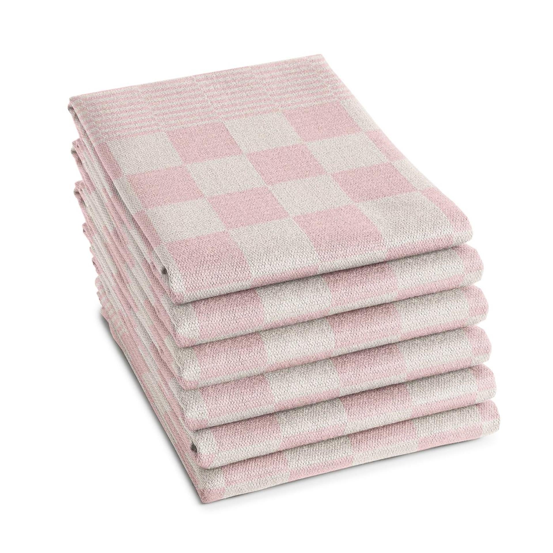 Ddddd theedoek barbecue 65x65 pastelroze