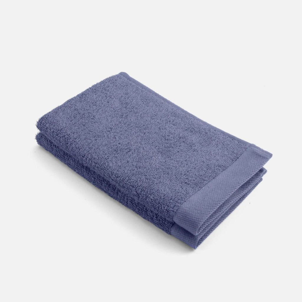 Walra gastendoek remade cotton - 2x 30x50 - 100% katoen - blauw