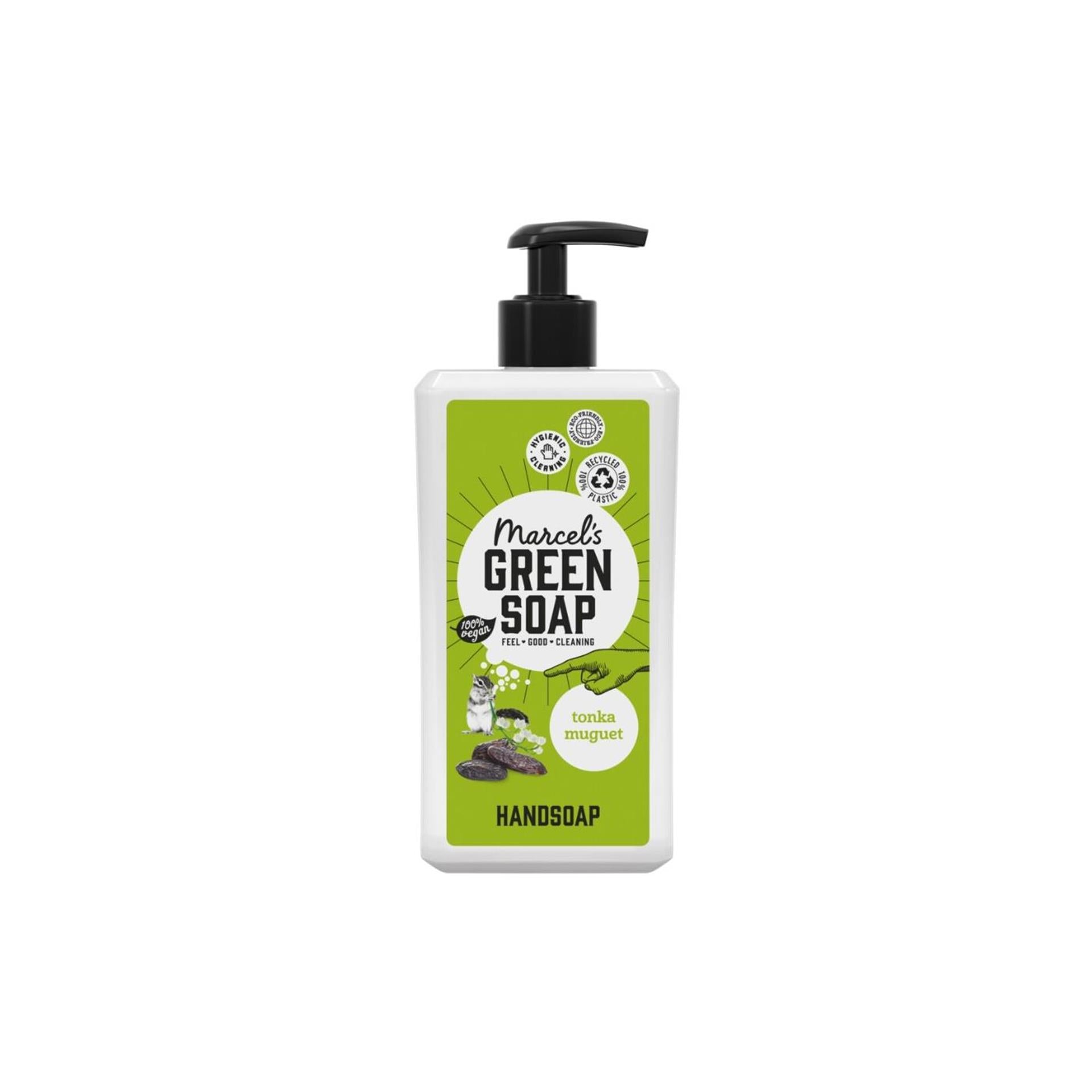 Marcels Groene Zeep Handzeep Tonka Lelietje-van-dalen 500ml