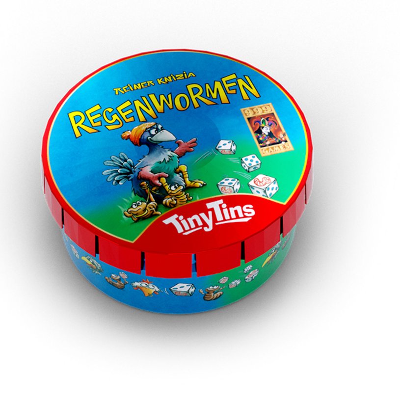 999games tiny tins: regenwormen