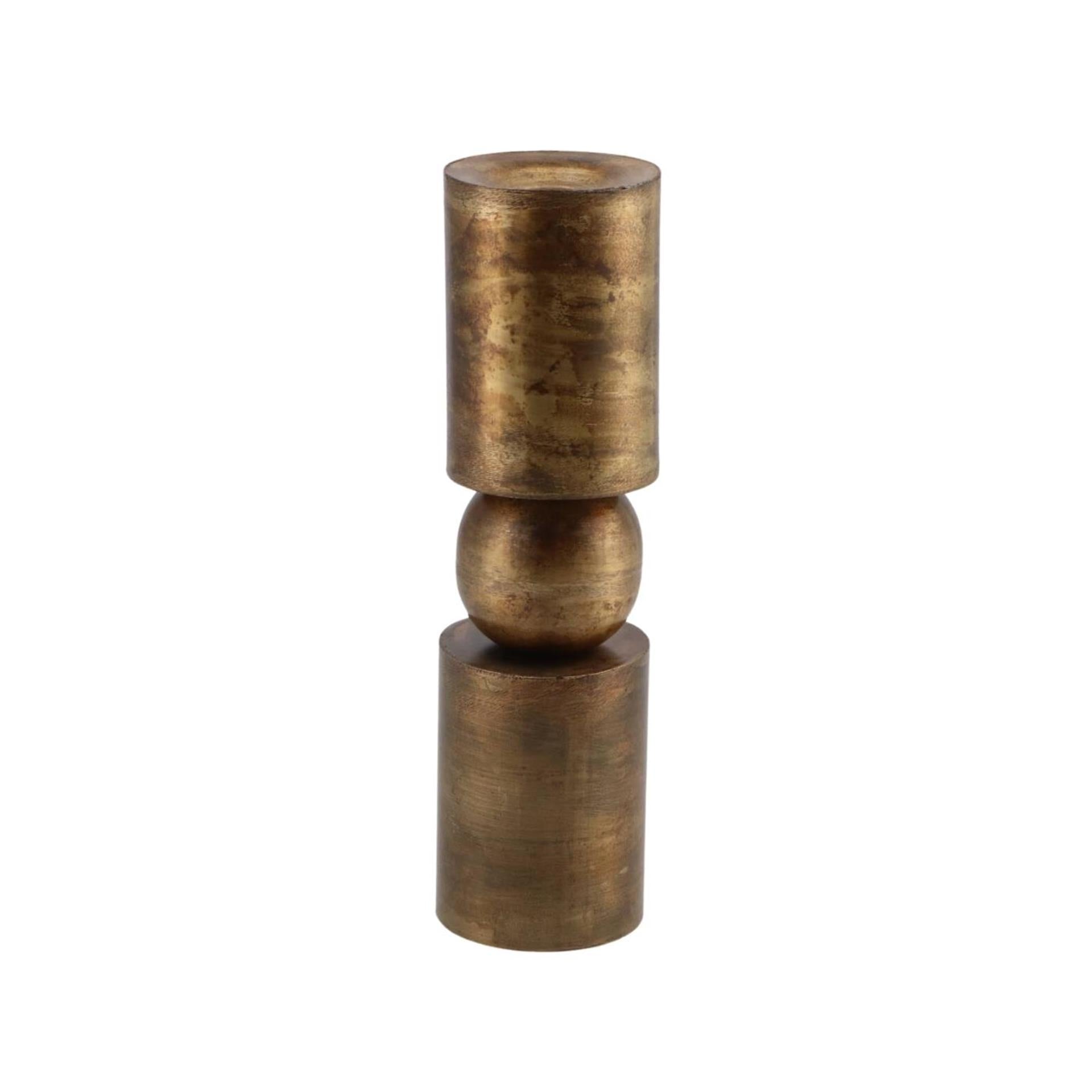 Daan kromhout kandelaar dobra goudkleurig 23 cm | 4 stuks