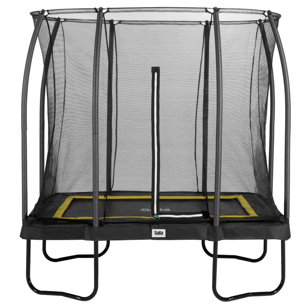 Salta 5091a comfort edition trampoline 153x214 cm + veiligheidsnet zwart