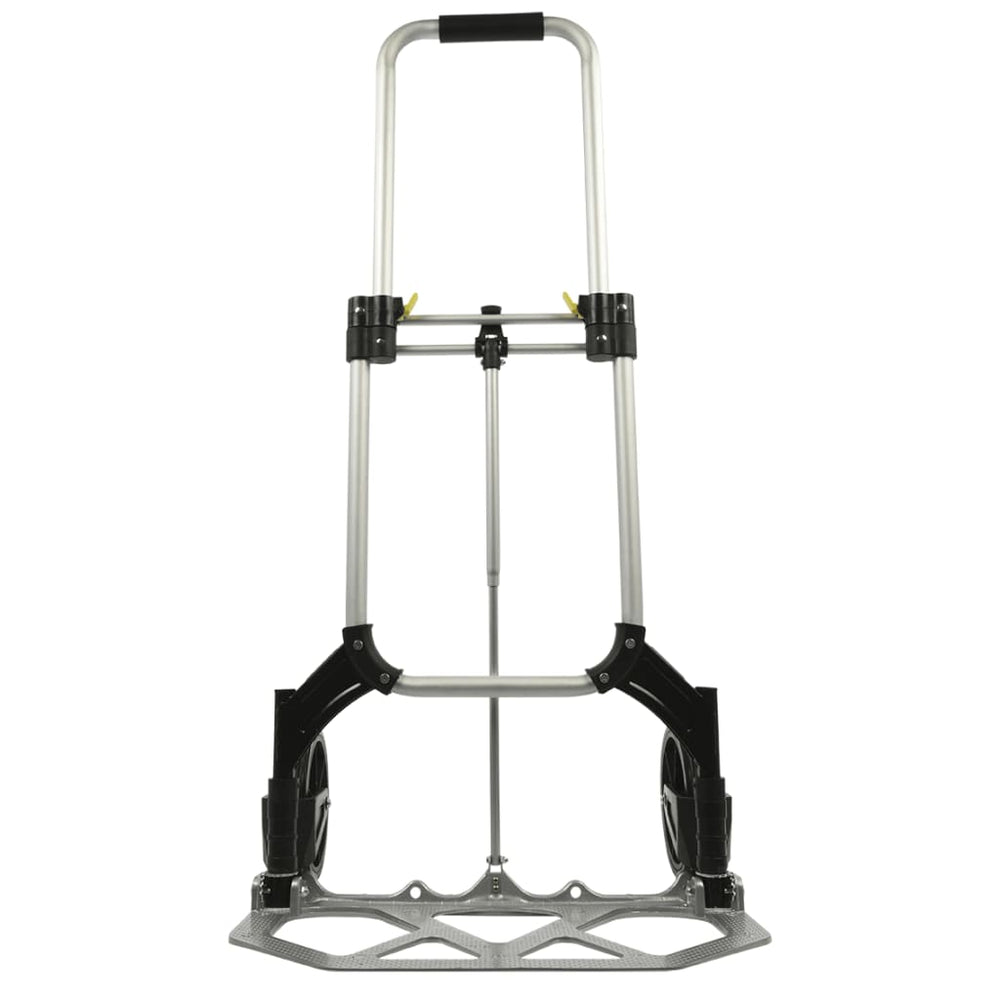 ProPlus Inklapbare bagagewagen 70 kg aluminium zilver zwart