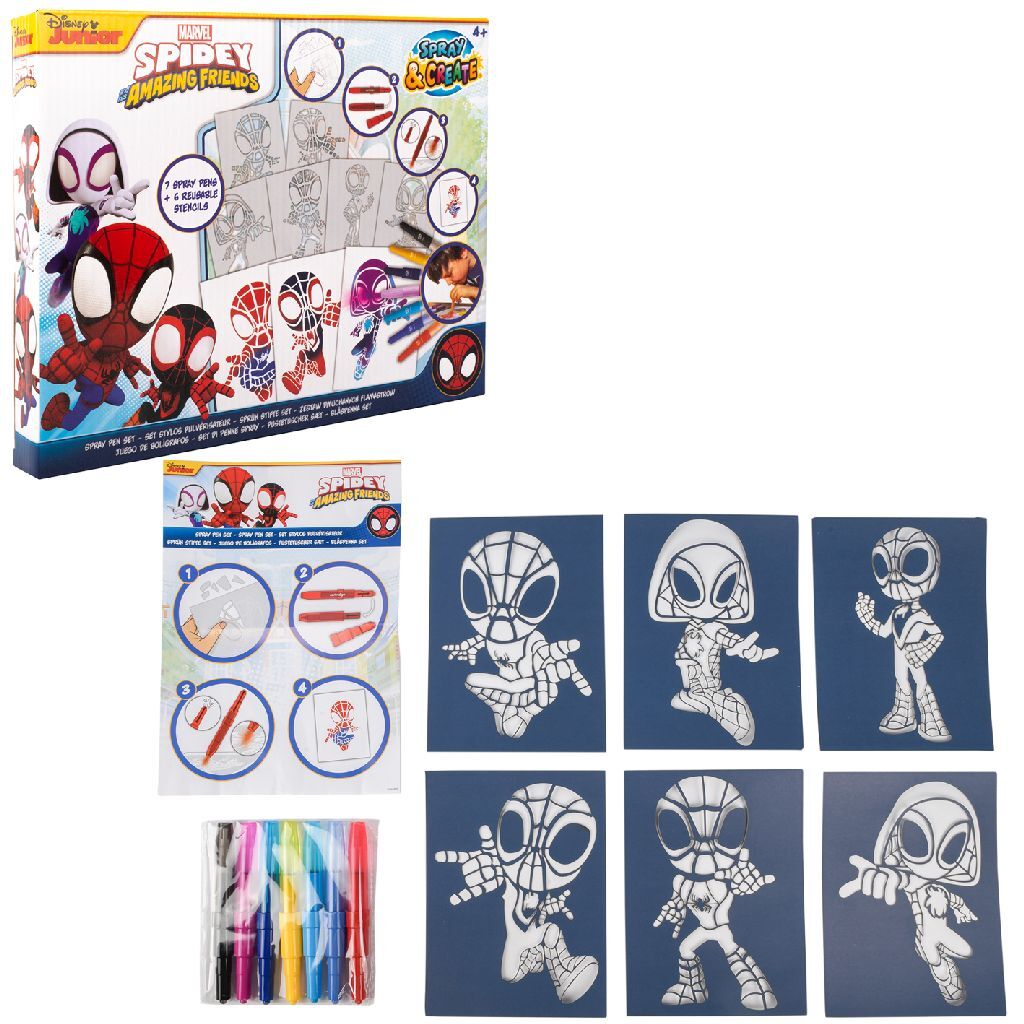 Spidey Blaaspennen Set