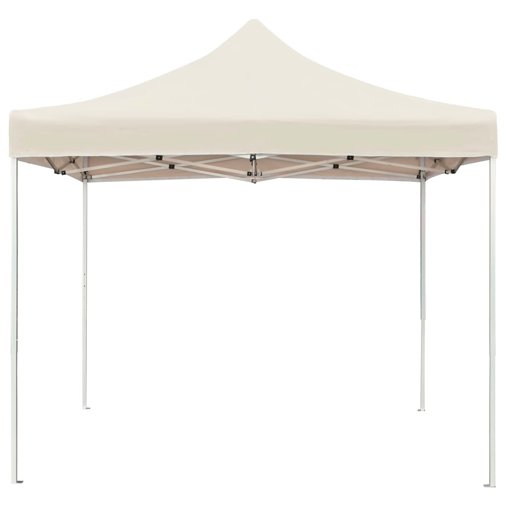 Vidaxl partytent professioneel inklapbaar 3x3m aluminium crème