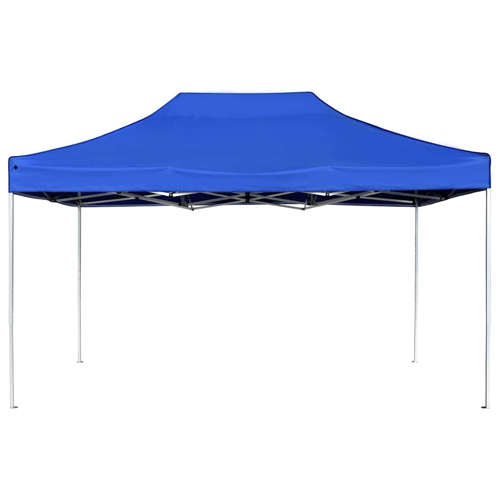 Vidaxl partytent professioneel inklapbaar 4,5x3m aluminium blauw