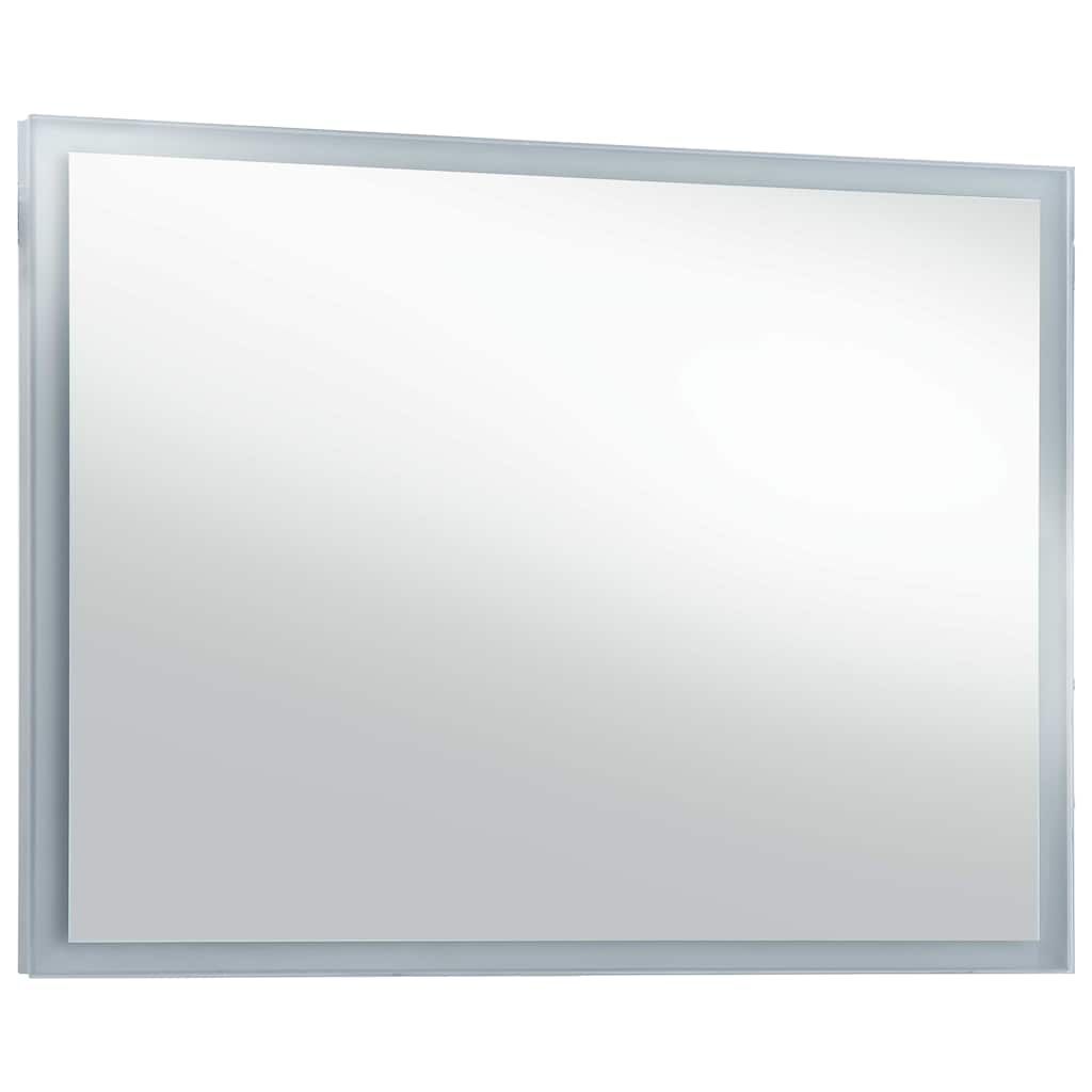 Vidaxl badkamerspiegel led 100x60 cm