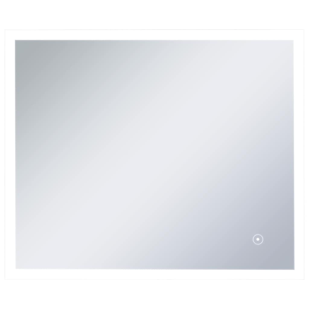 Vidaxl badkamerspiegel led met aanraaksensor 60x50 cm