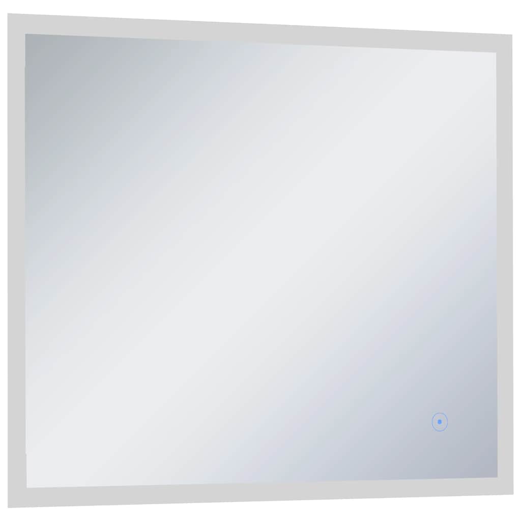 Vidaxl badkamerspiegel led met aanraaksensor 60x50 cm