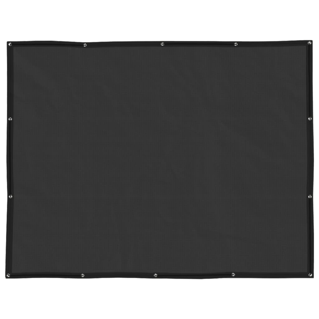 VidaXL Aanhangwagennet 1,5x2,2m HDPE zwart