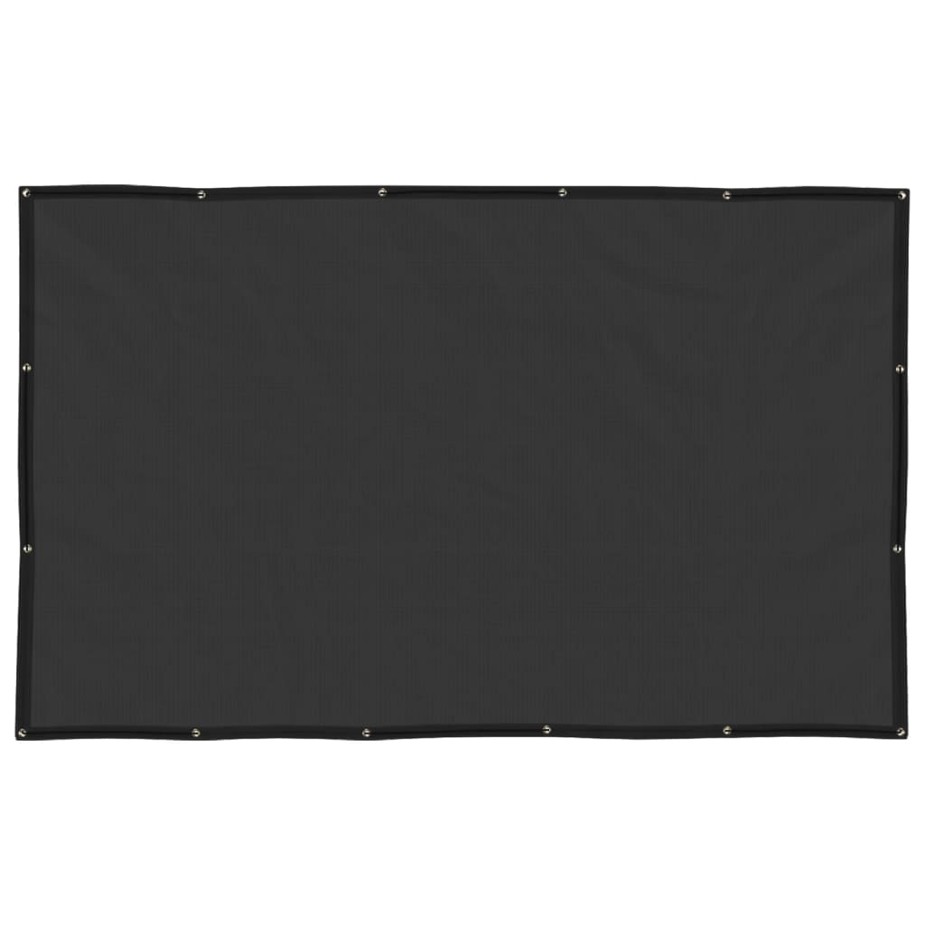 Vidaxl aanhangwagennet 1,5x2,7 m hdpe zwart