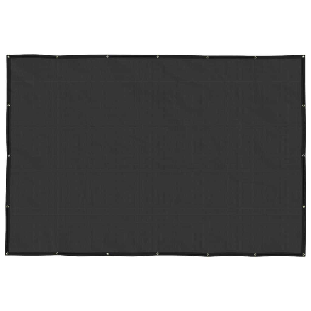 VidaXL Aanhangwagennet 2x3m HDPE zwart