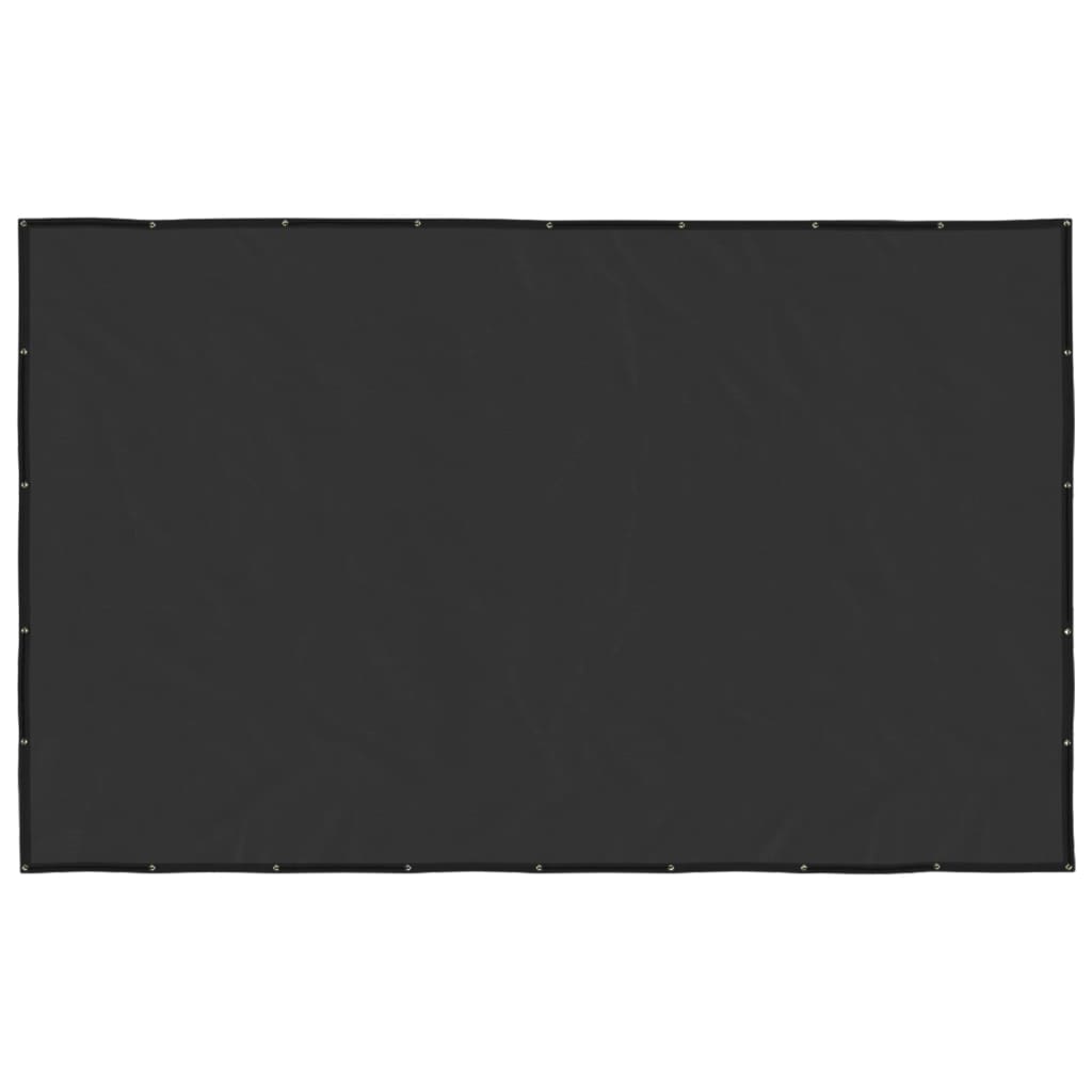 VidaXL Aanhangwagennet 2,5x4m HDPE zwart