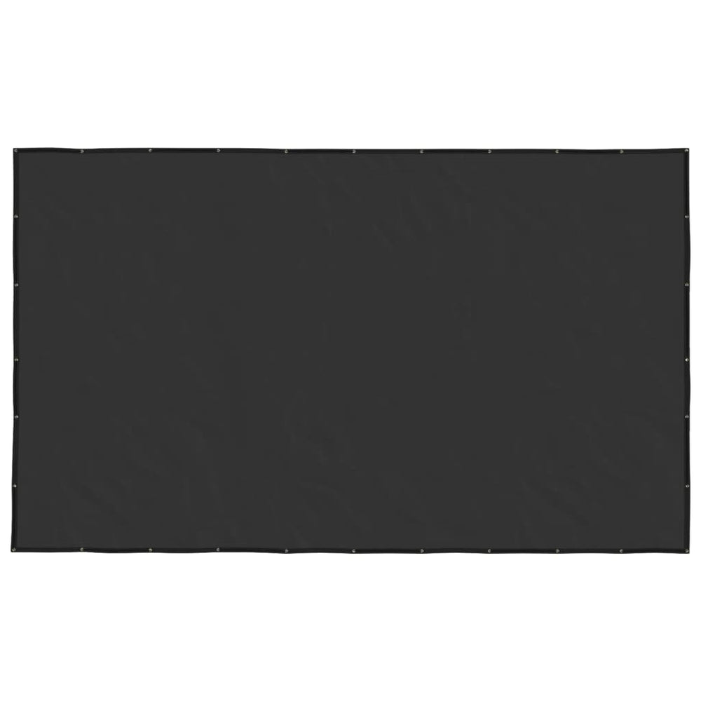 Vidaxl aanhangwagennet 3x5 m hdpe zwart