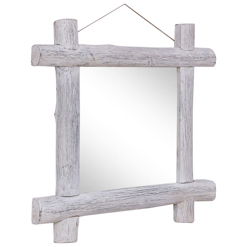 Vidaxl spiegelhoutblokken 70x70 cm massief gerecycled hout