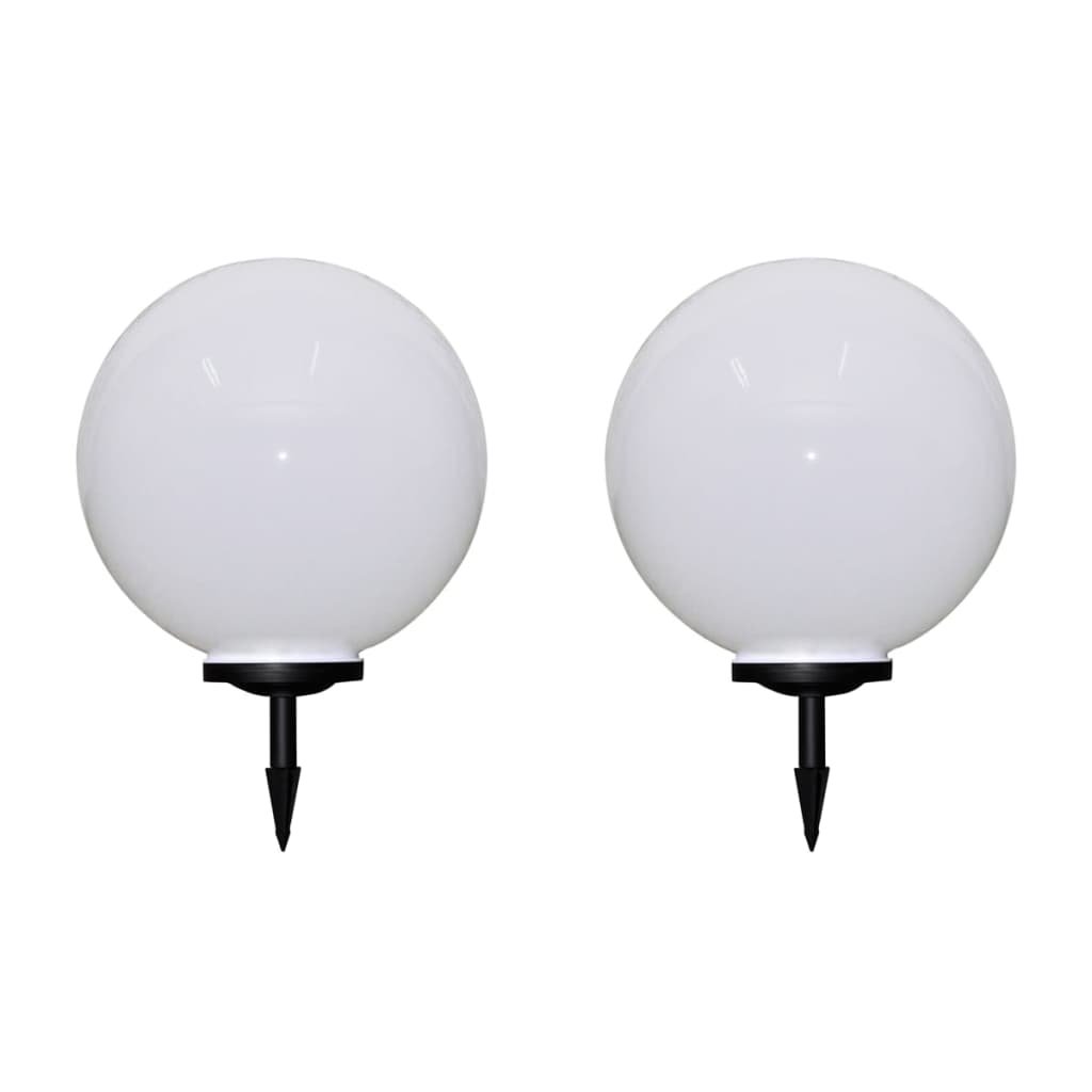 Vidaxl tuinpadlampen 2 st met grondpin led 50 cm
