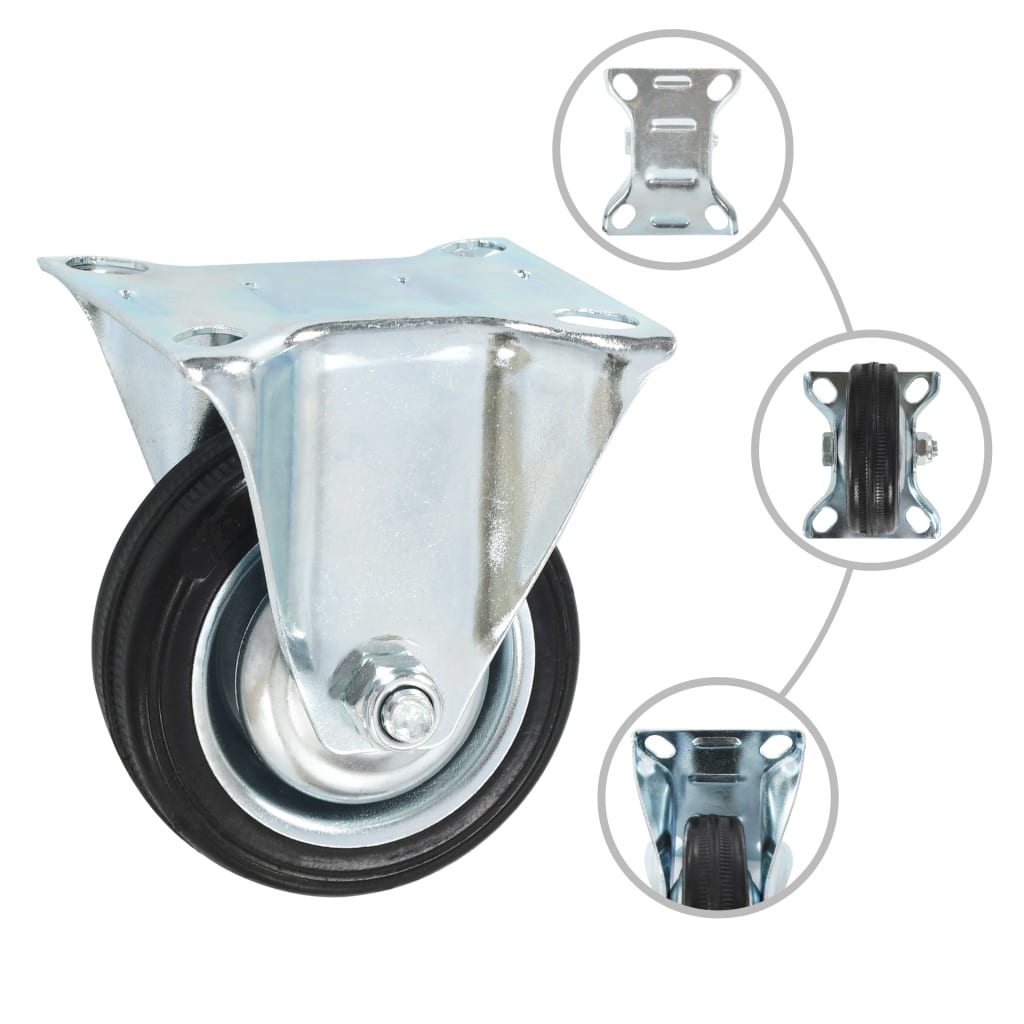 VidaXL 24 st Wielen breed 75 mm