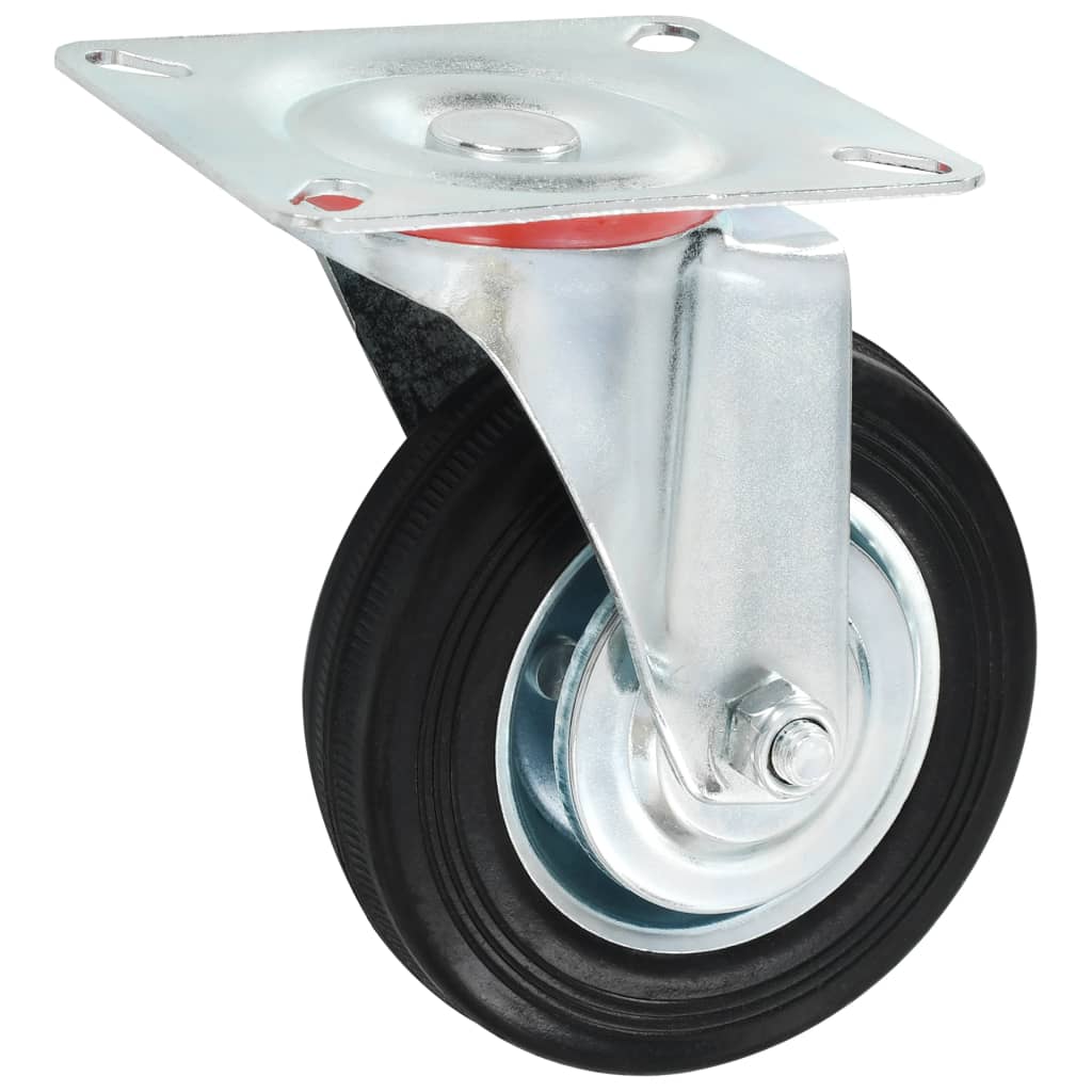 Vidaxl 24 st zwenkwielen 100 mm