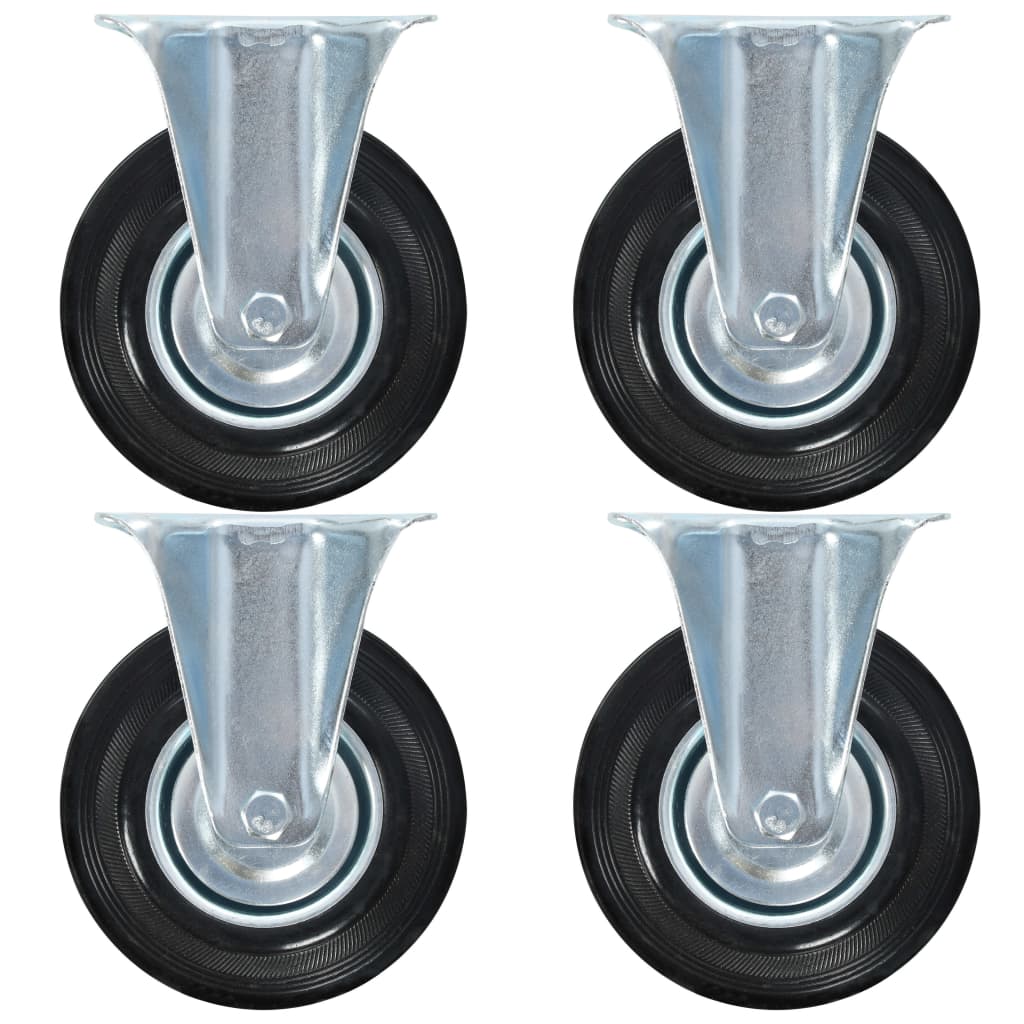VidaXL 24 st Wielen groot 125 mm