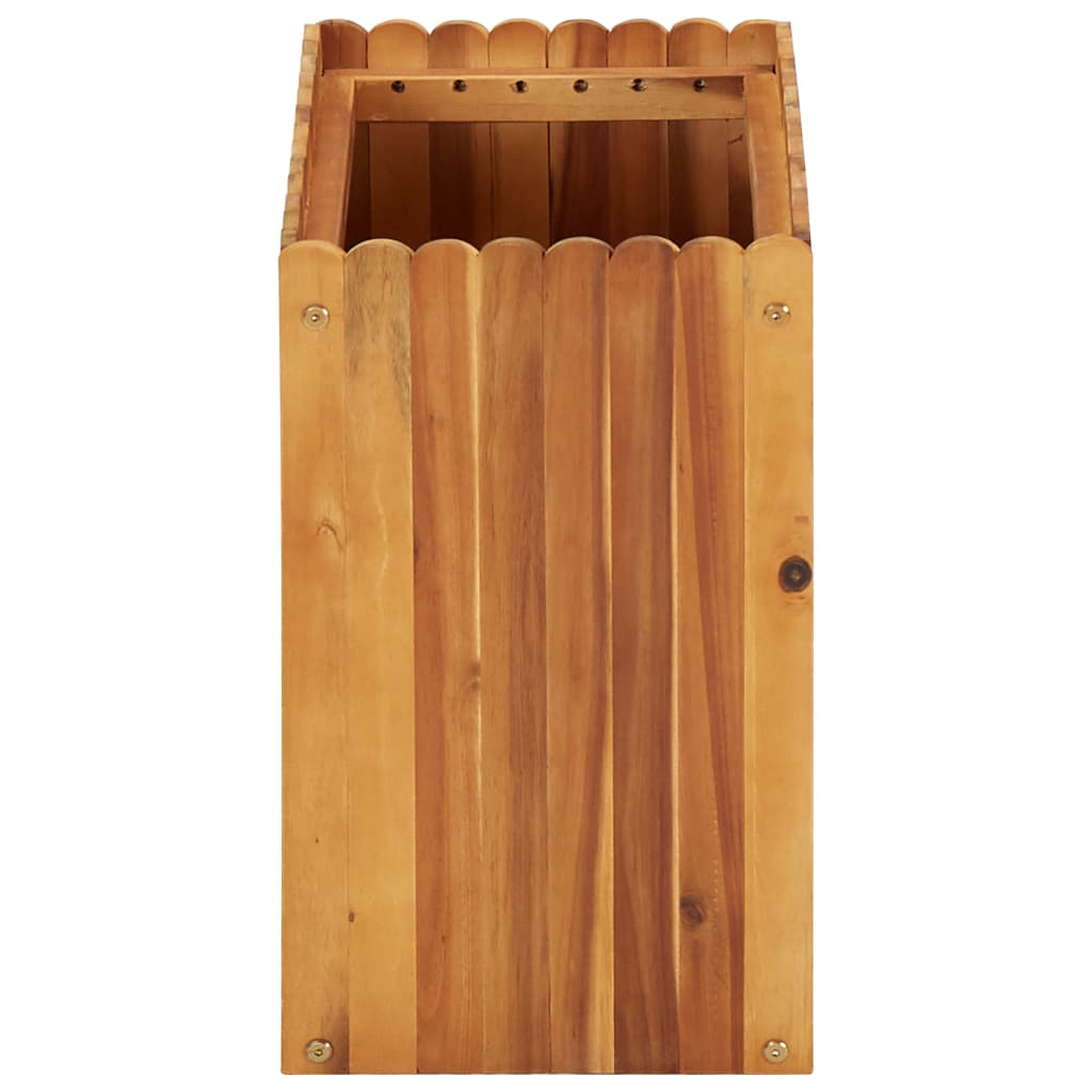 VidaXL Plantenbak 50x30x50 cm massief acaciahout