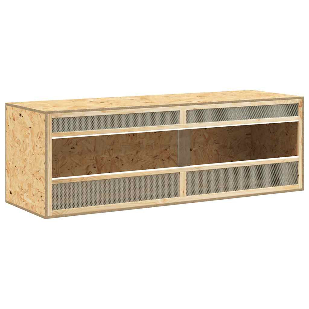 Vidaxl terrarium 144x46x48 cm bewerkt hout