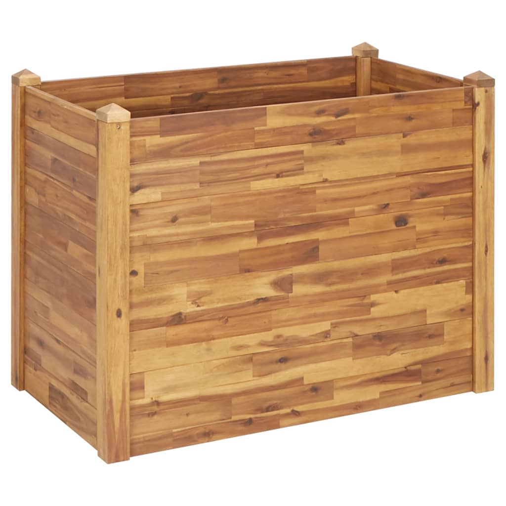 VidaXL Plantenbak 110x60x84 cm massief acaciahout