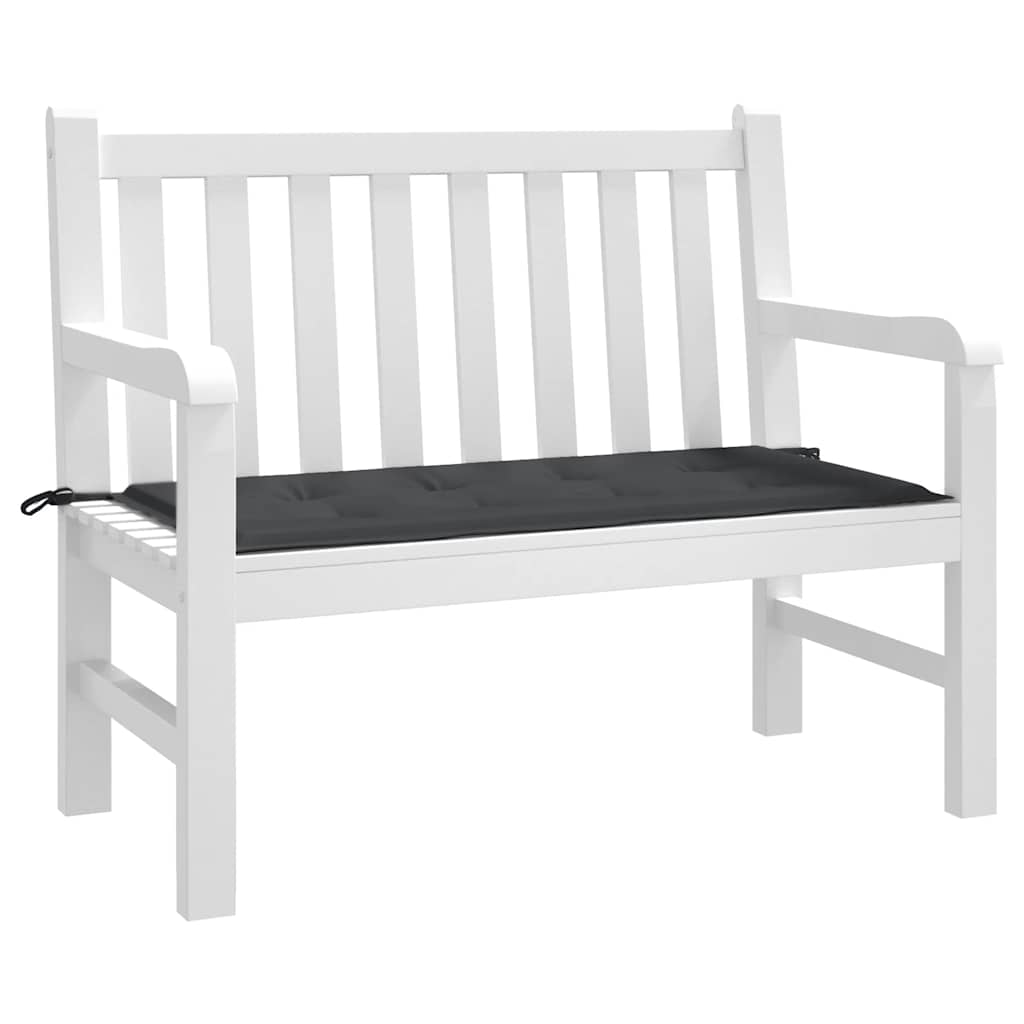 Vidaxl tuinbankkussen 120x50x4 cm oxford stof zwart