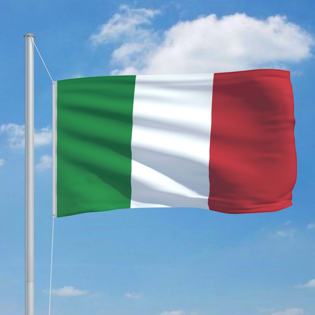 Vidaxl vlag Italië 90x150 cm