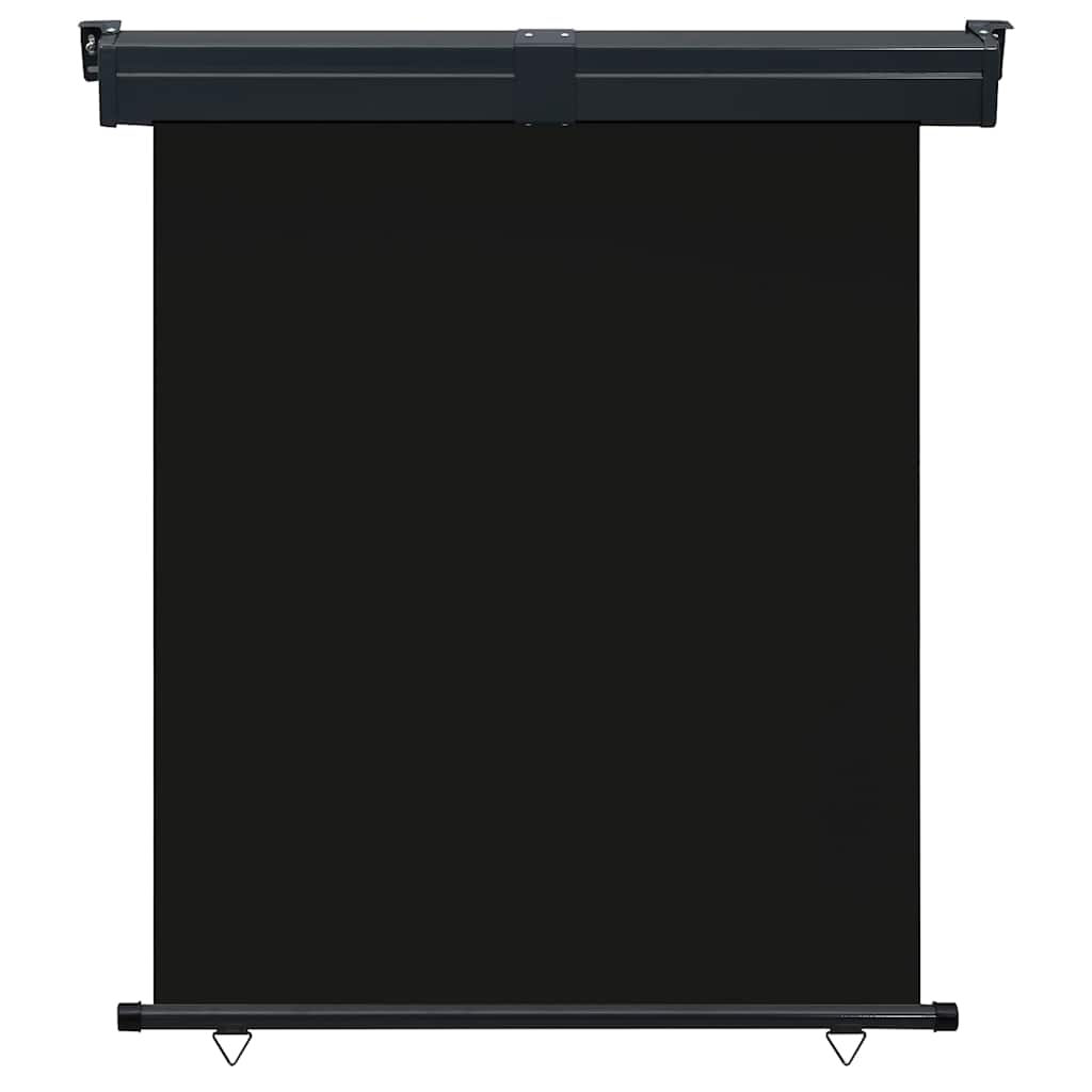 Vidaxl balkonscherm 145x250 cm zwart