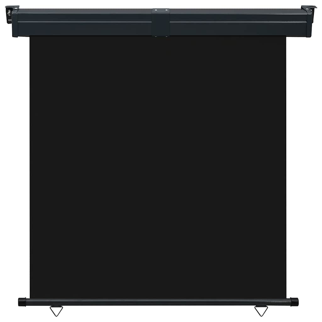 Vidaxl balkonscherm 165x250 cm zwart