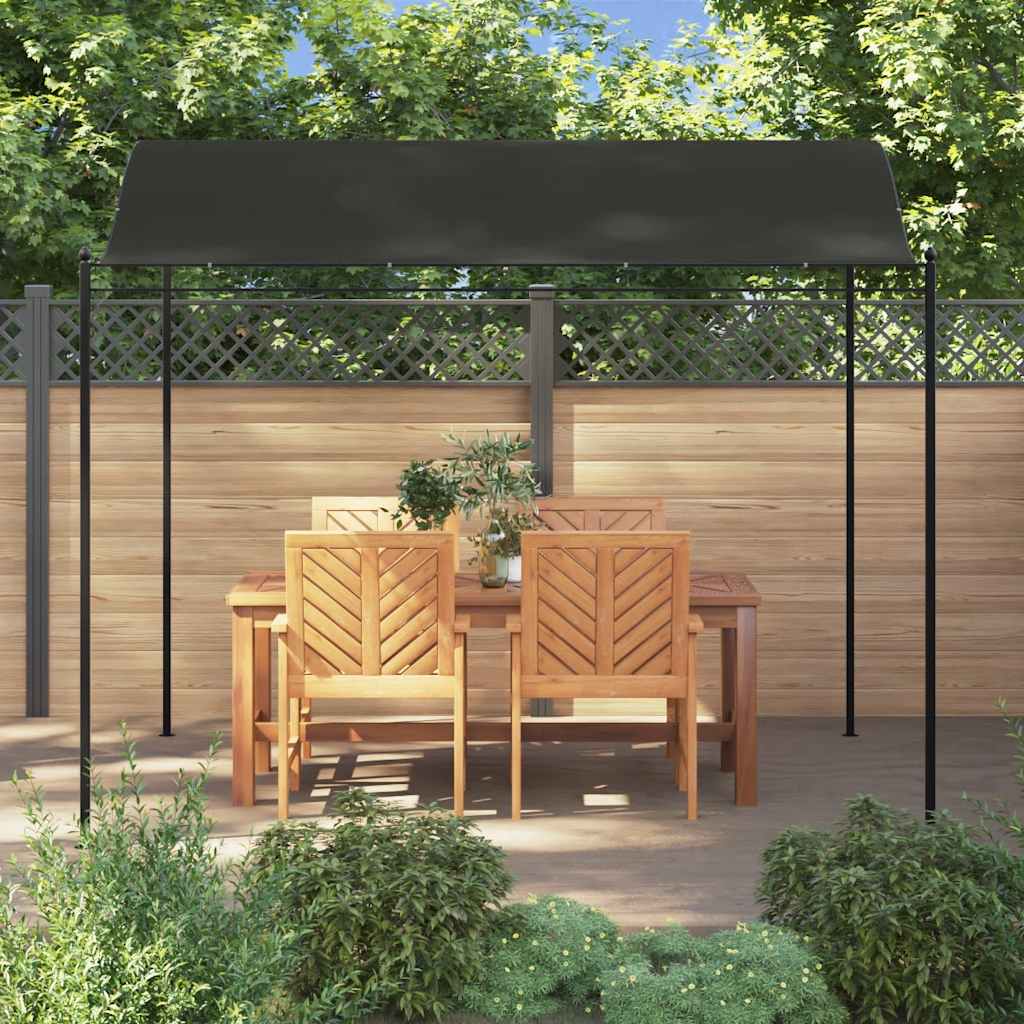 Vidaxl zonneluifel 3x2,4m antraciet
