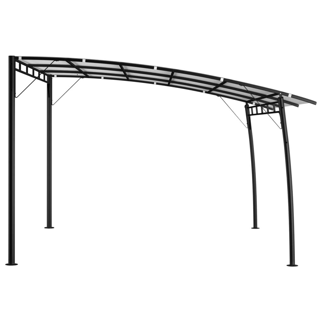 VidaXL Zonneluifel 4x3x2,55m crèmekleurig