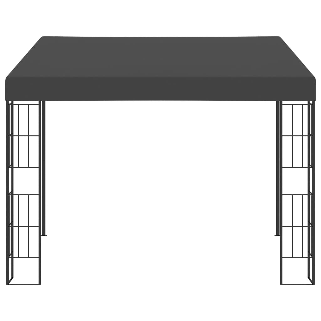 VidaXL Wandprieel 3x3m stof antracietkleurig