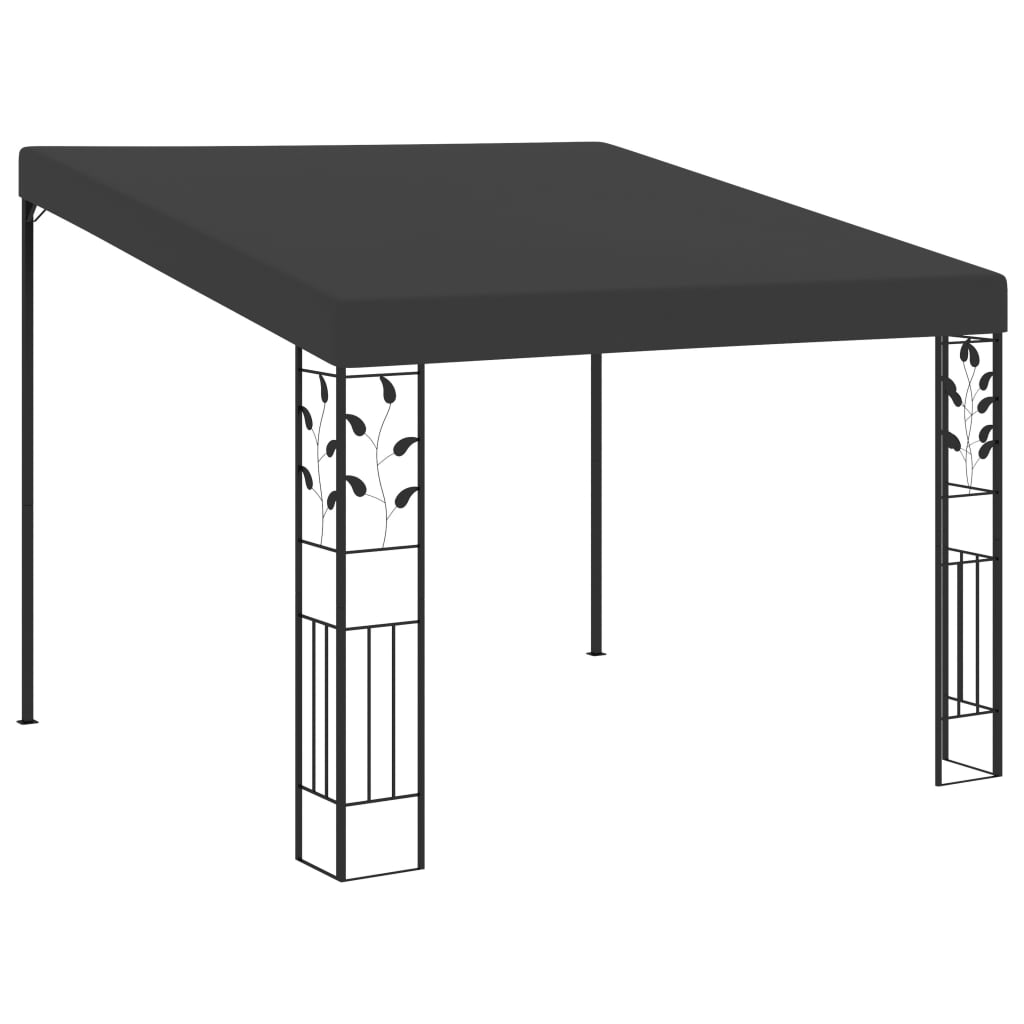 VidaXL Wandprieel 3x3x2,5m antraciet