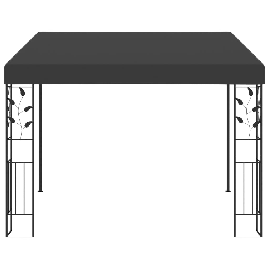 VidaXL Wandprieel 3x3x2,5m antraciet