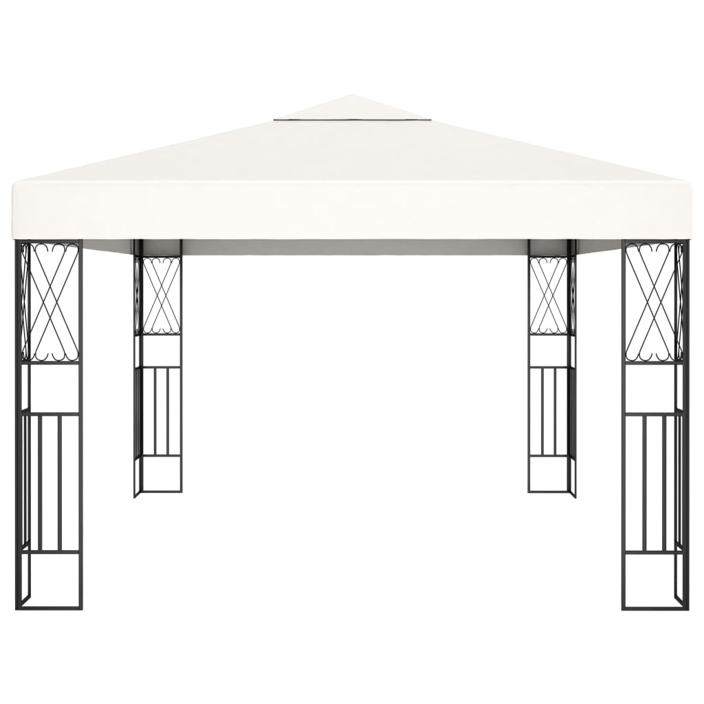 VidaXL Prieel 3x4m stof crème