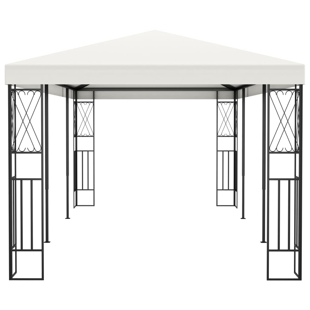 VidaXL Prieel 3x6m stof crème