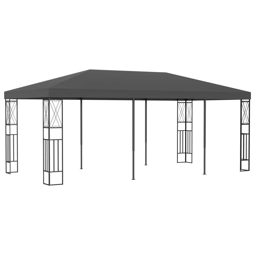 VidaXL Prieel 3x6m stof antraciet