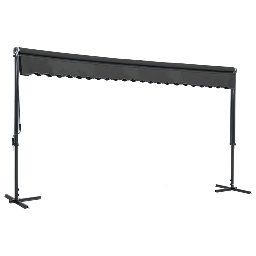 VidaXL Luifel vrijstaand 500x300 cm antraciet