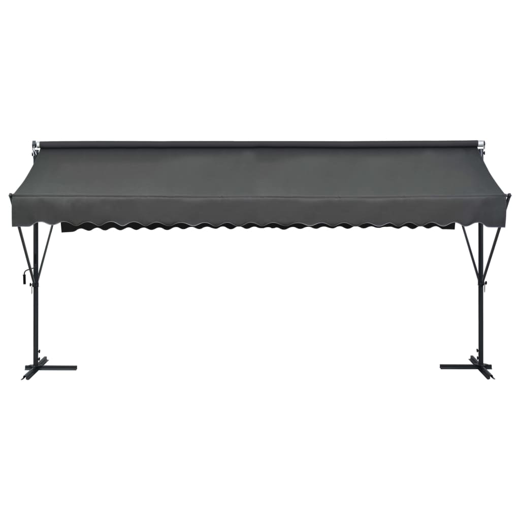 VidaXL Luifel vrijstaand 500x300 cm antraciet