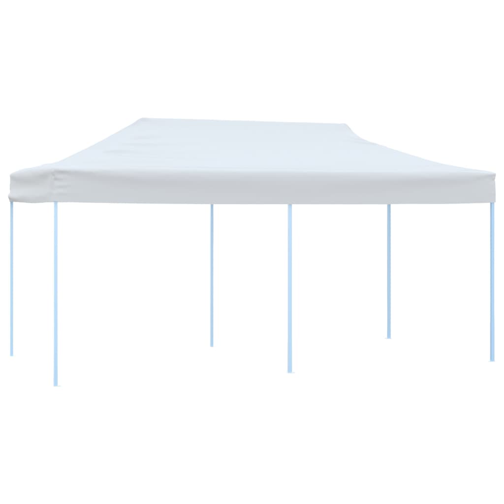 VidaXL Partytent pop-up met zijwanden 3x6m staal wit