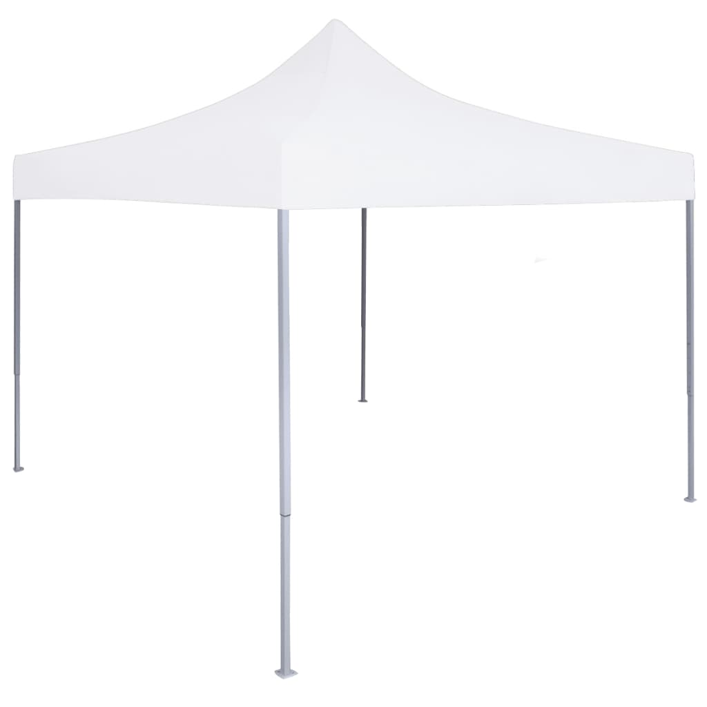 VidaXL Partytent professioneel inklapbaar 2x2m staal wit