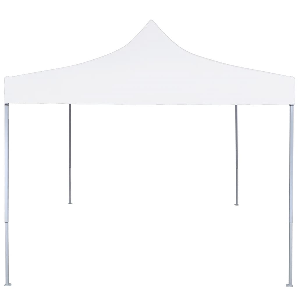 VidaXL Partytent professioneel inklapbaar 2x2m staal wit