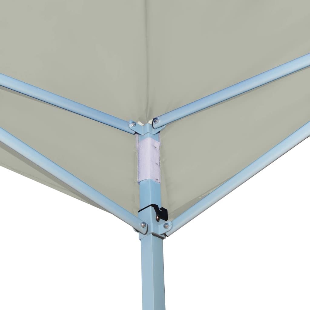 VidaXL Prieel inklapbaar 5x5m crème