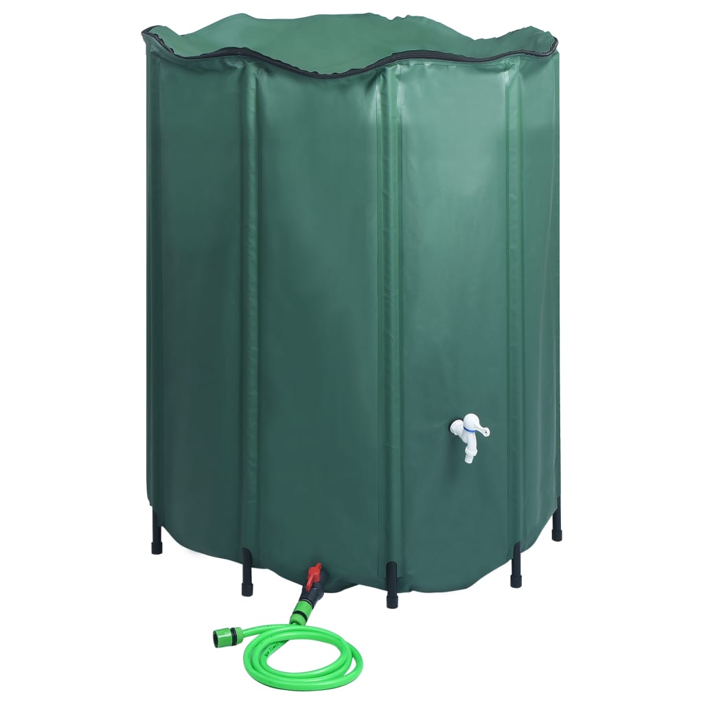 Vidaxl regenton inklapbaar met kraan 1000 l